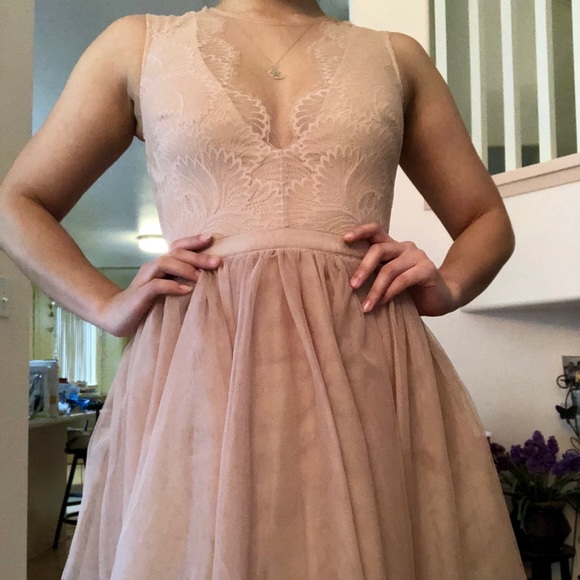 bebe champagne dress Gold Sequins Princess Flower Girl Dress 18 Months / Champagne